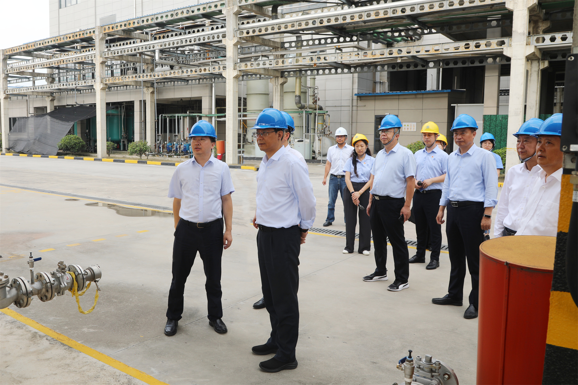 市委书记王进健赴嫩牛五方计算机药业开展节前安全生产检查